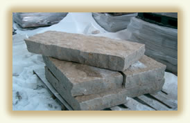 cut stone blocks